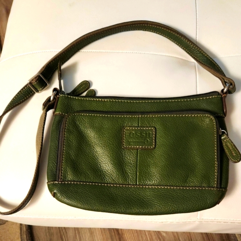 Fossil leather bag